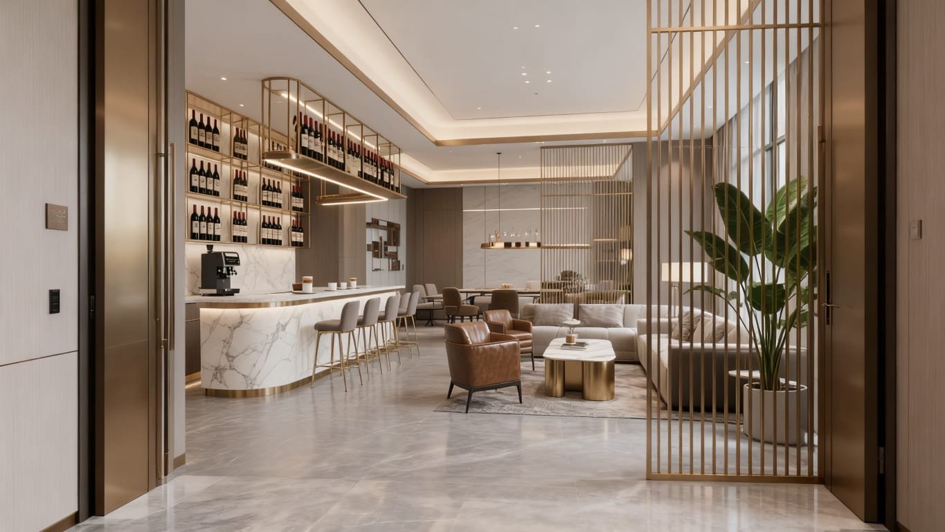 Moder restaurant of 2 bedrooms at MIC Garden Apartments in kileleshwa