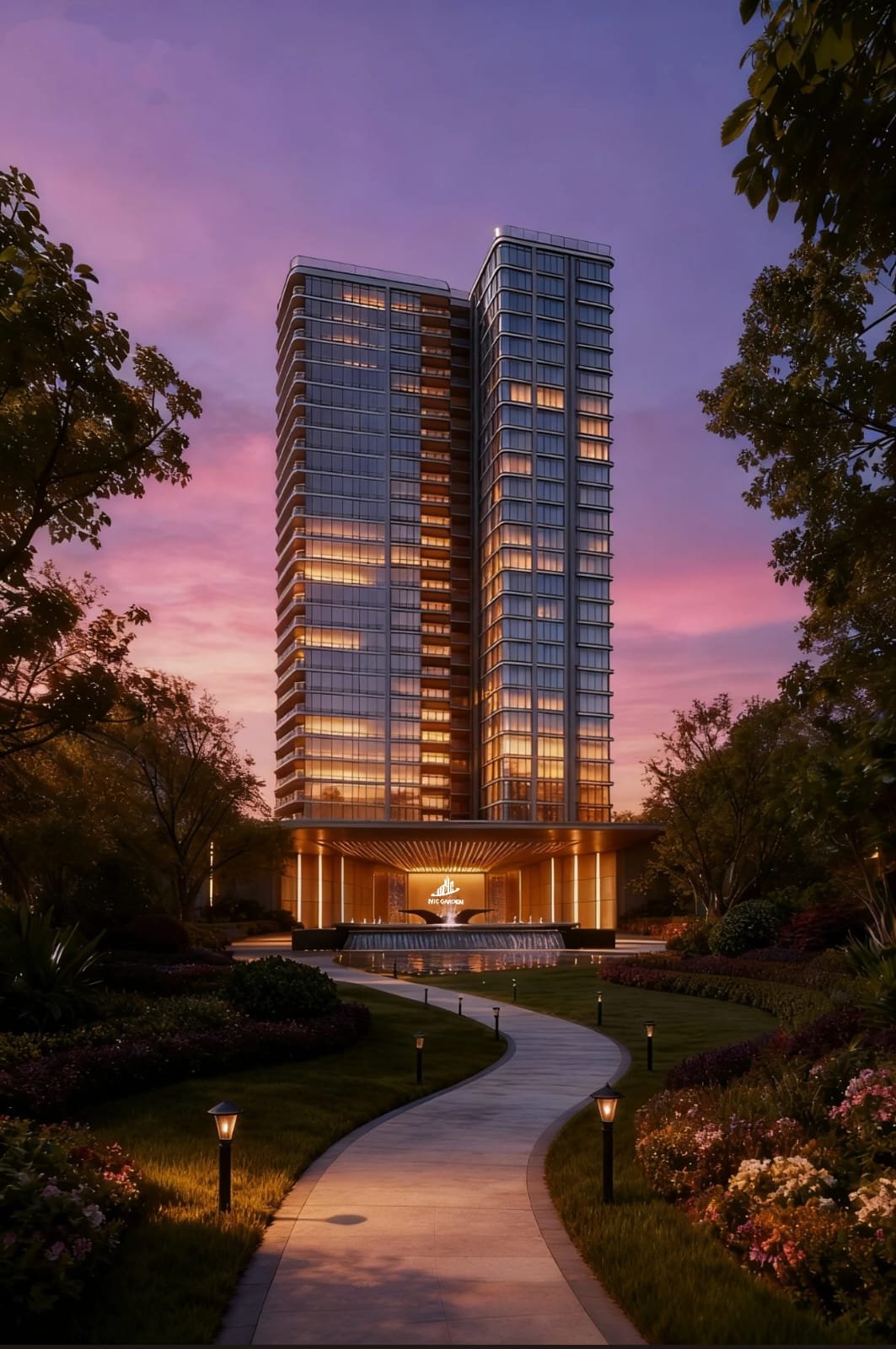 Exterior side view at MIC Garden Apartments in kileleshwa
