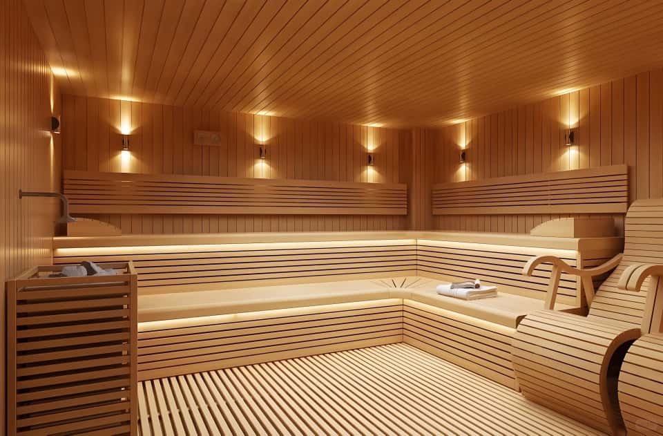 sauna of 1 bedrooms at Limerence Arbor residency in kilimani