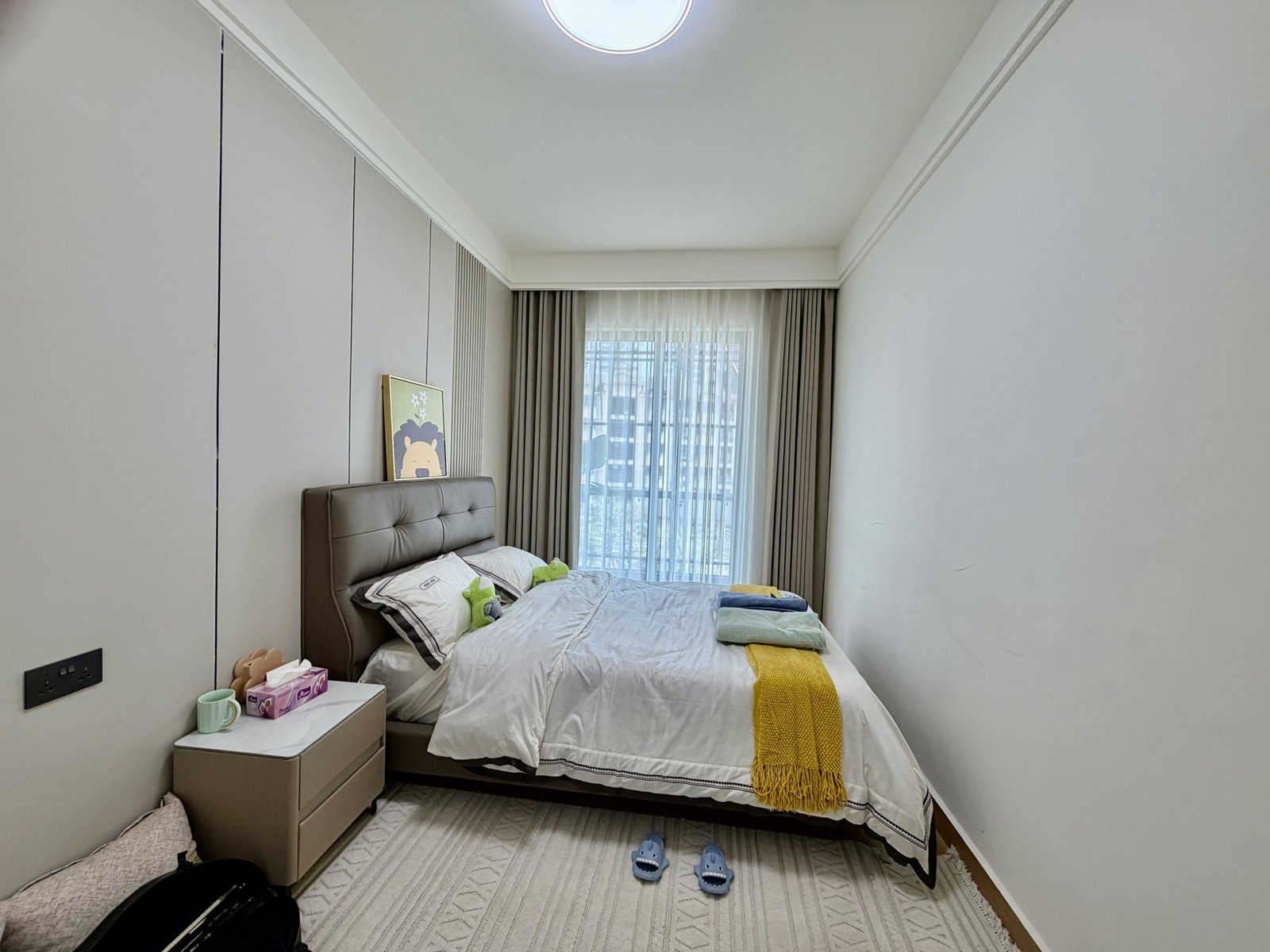Elegant bedroom of 3 bedroom apartments for sale in Kileleshwa