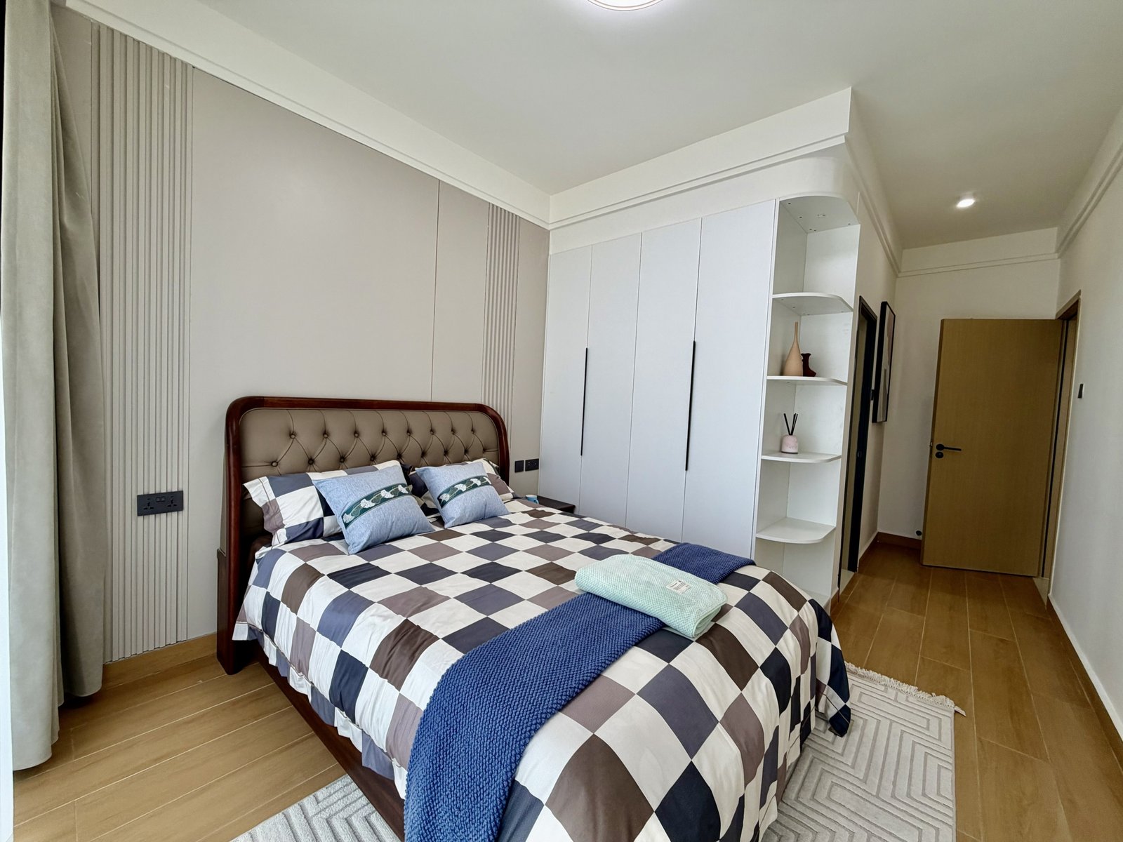 Bedroom side view of 3 bedroom apartments for sale in Kileleshwa
