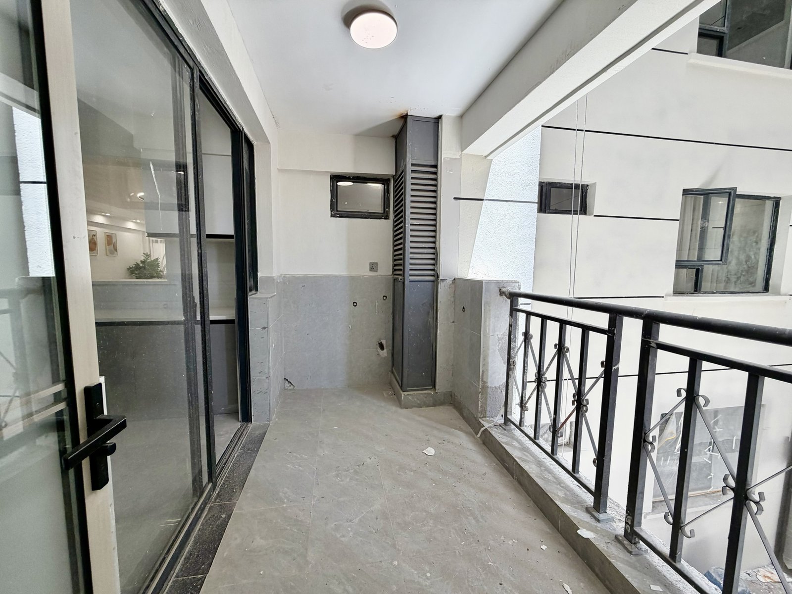 Washing area of 3 bedrooms at Golden Street Residency In Kileleshwa