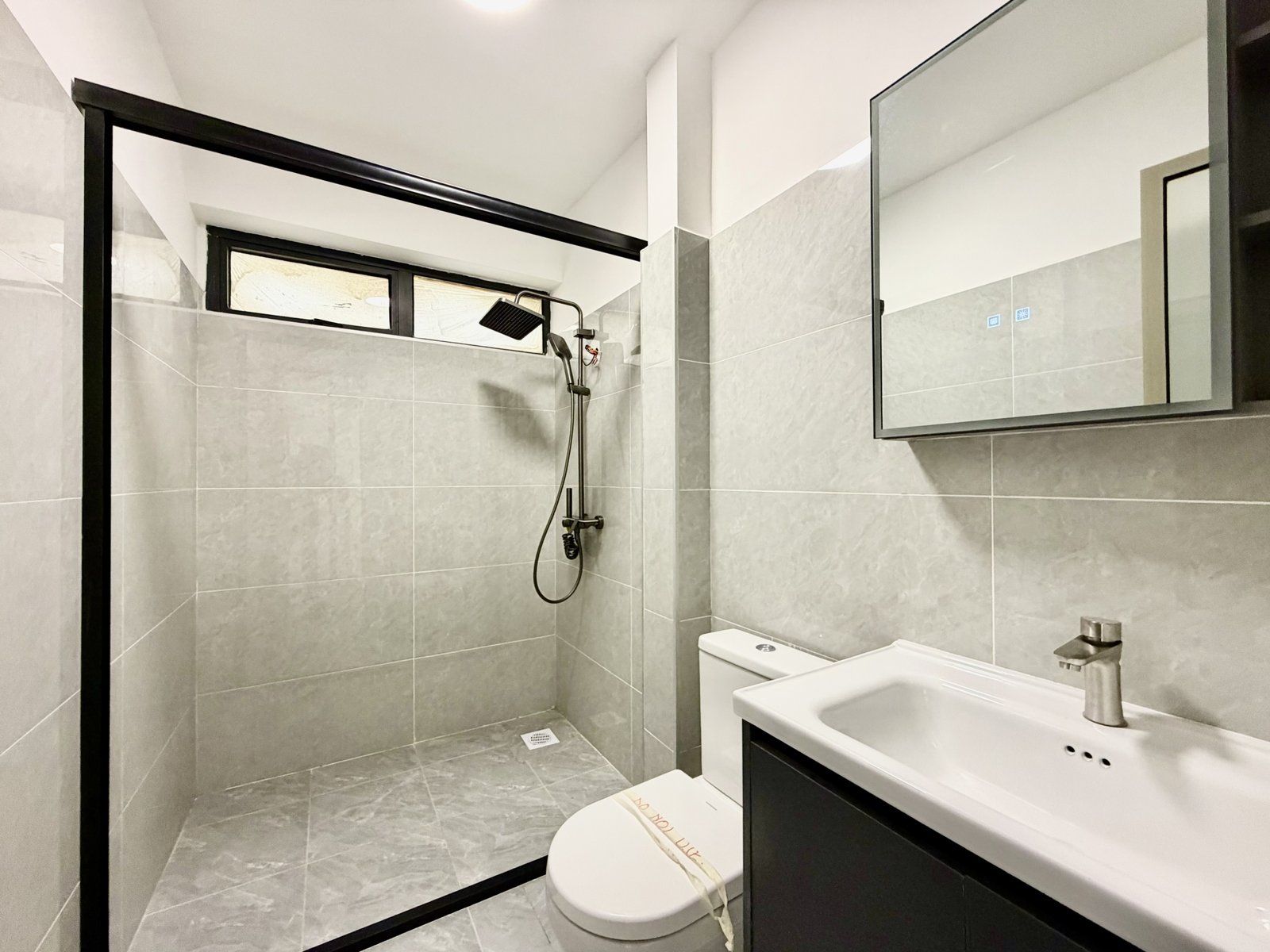 bathroom area of 3 bedrooms at Golden Street Residency In Kileleshwa