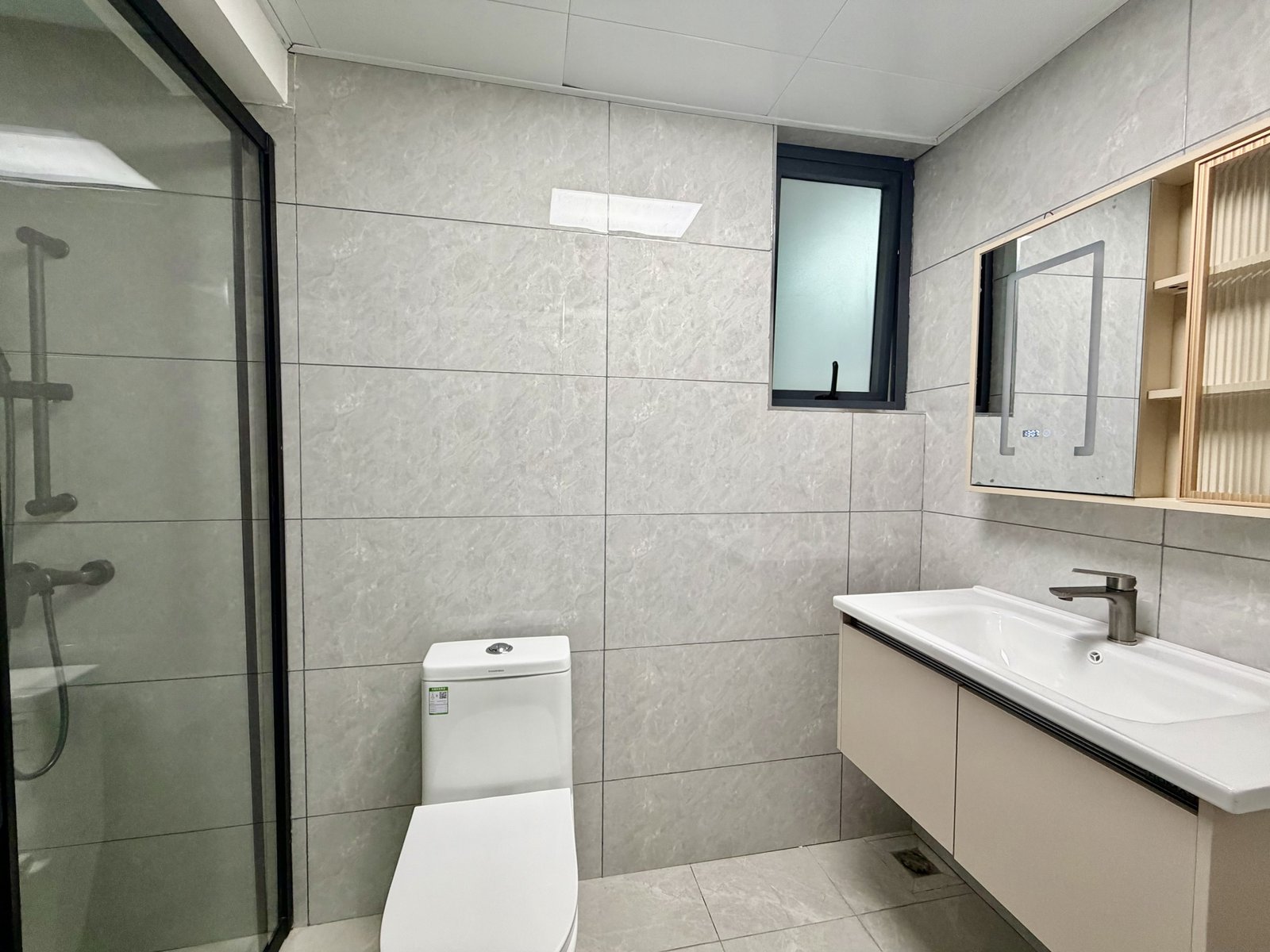 bathroom area of 2 bedrooms at Crescent Residency In Kileleshwa