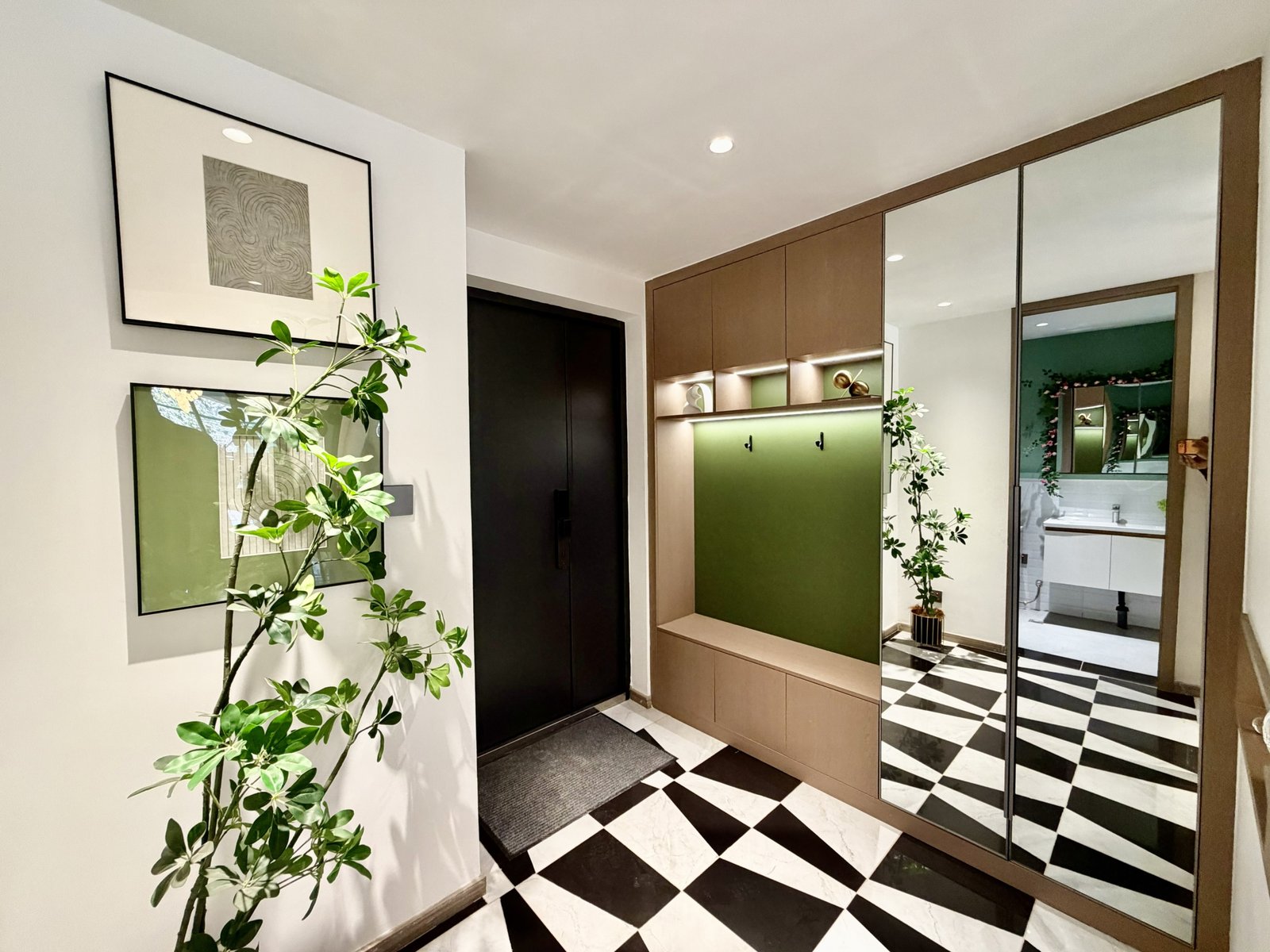 Stylish kitchen area Of 3 bedrooms at Himalaya Horizon Apartments In Westlands