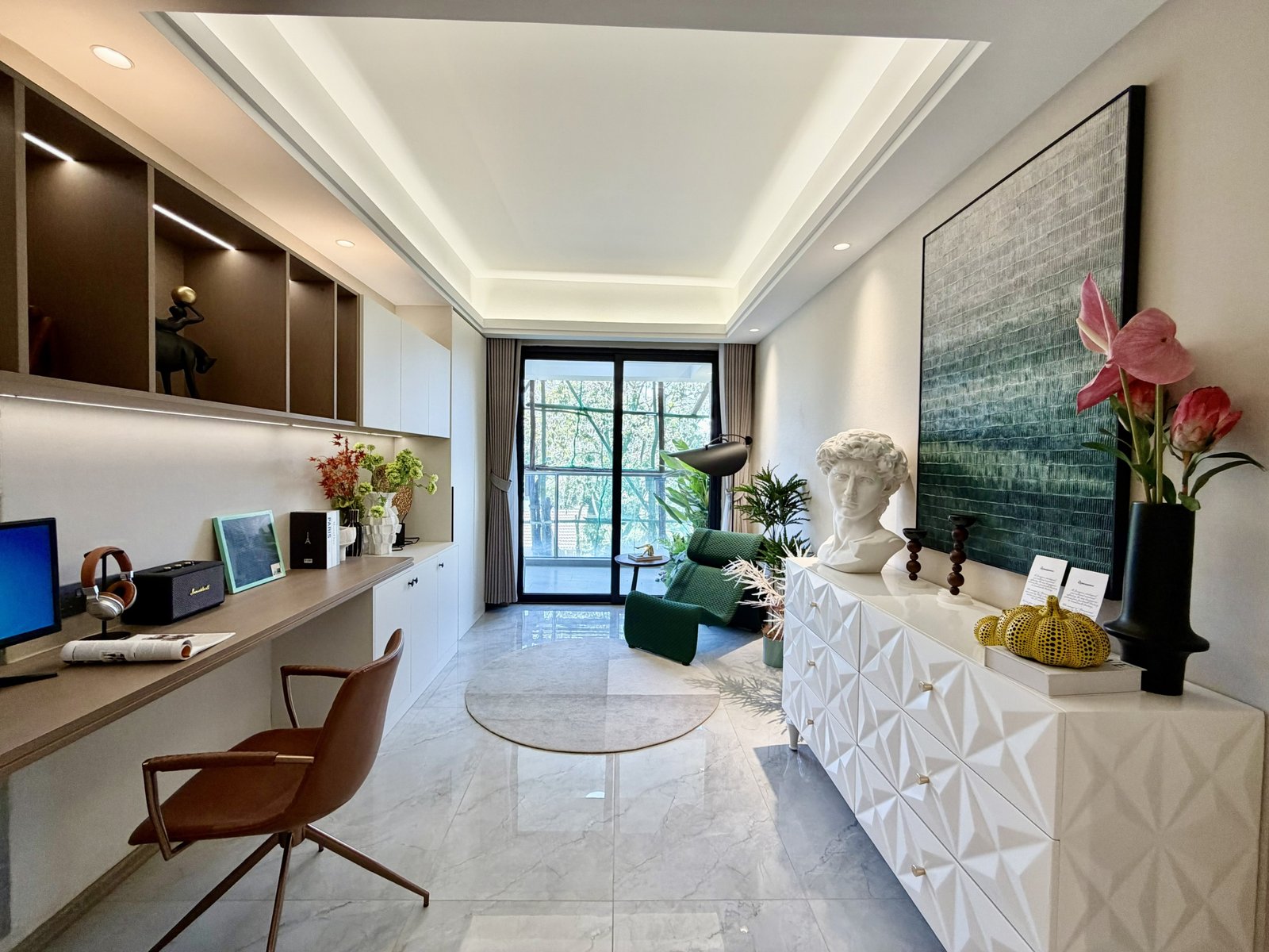 Study area Of 3 bedrooms at Himalaya Horizon Apartments In Westlands
