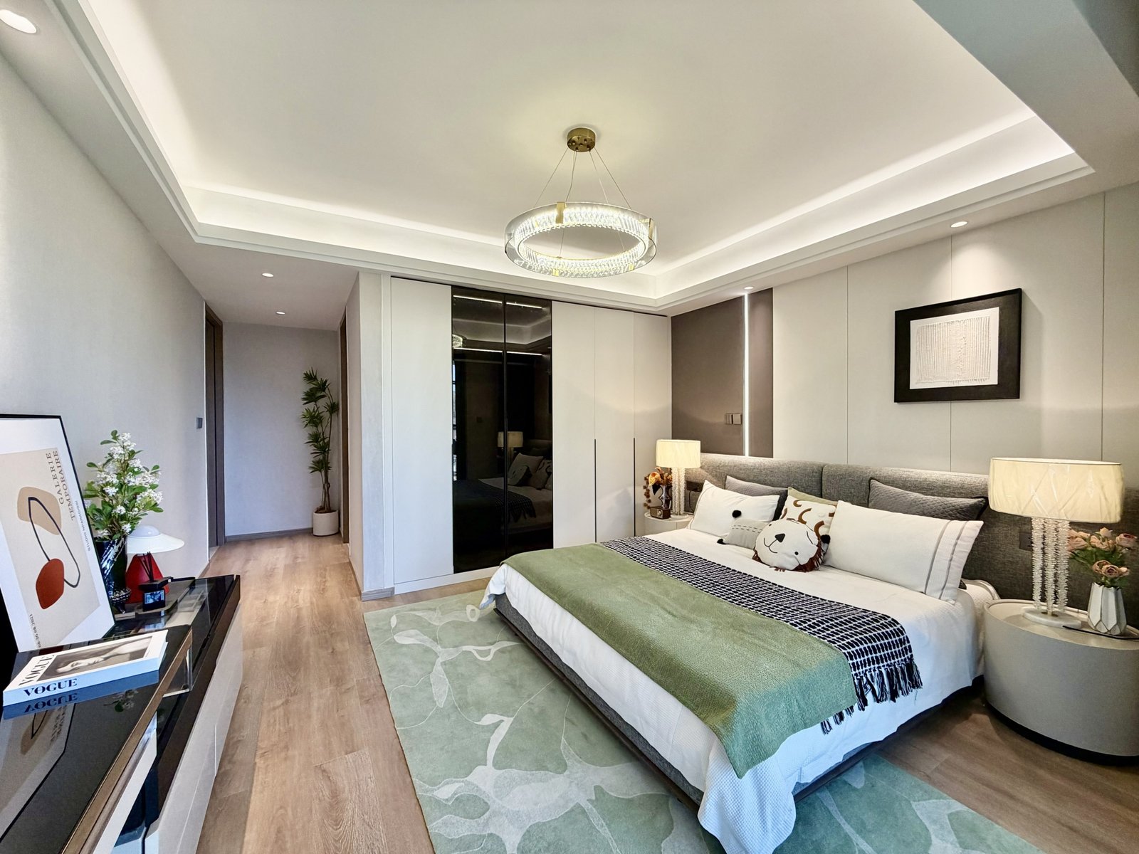 High end Master bedroom area Of 3 bedrooms at Himalaya Horizon Apartments In Westlands