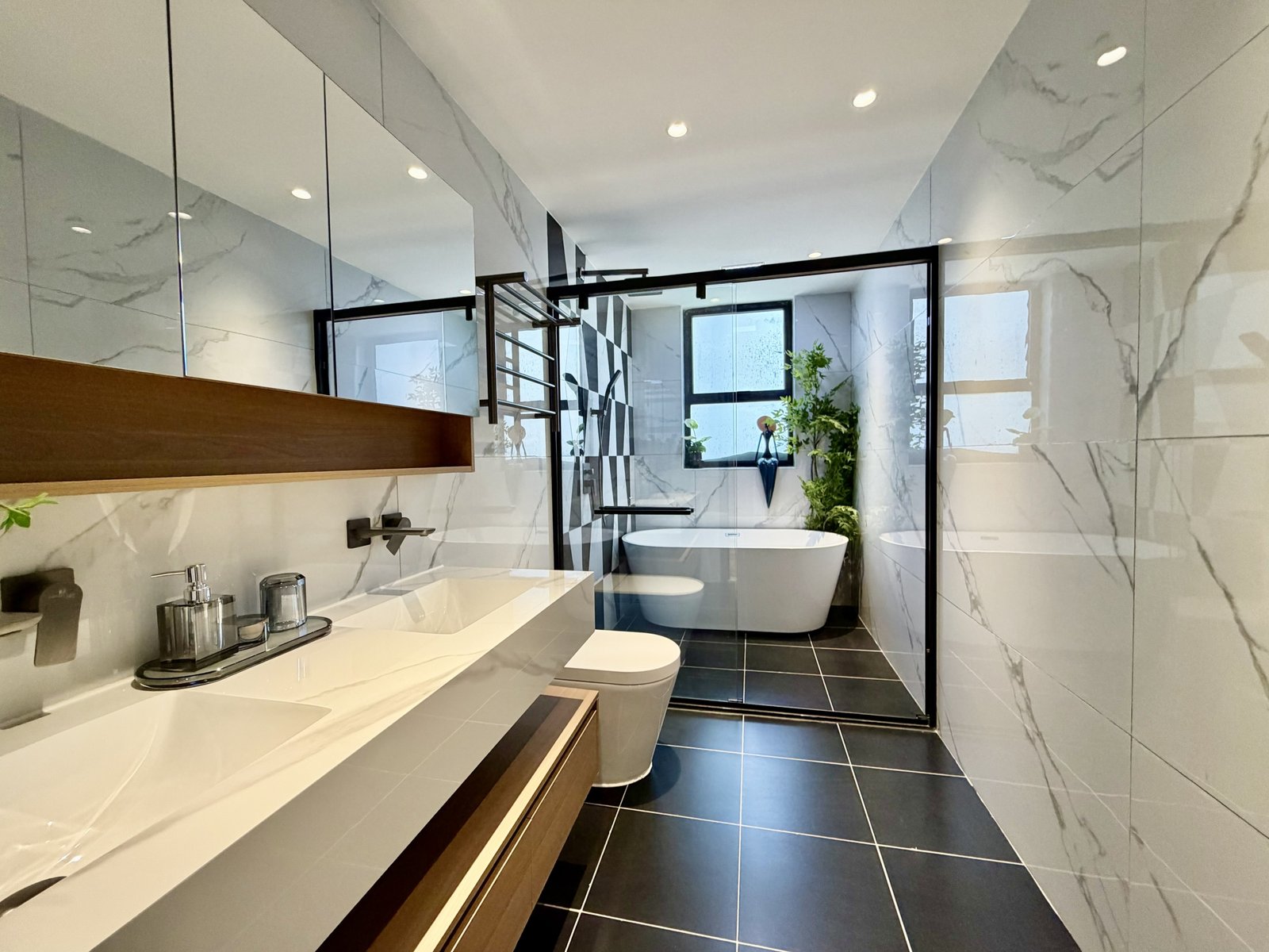 Master Bathroom area Of 3 bedrooms at Himalaya Horizon Apartments In Westlands