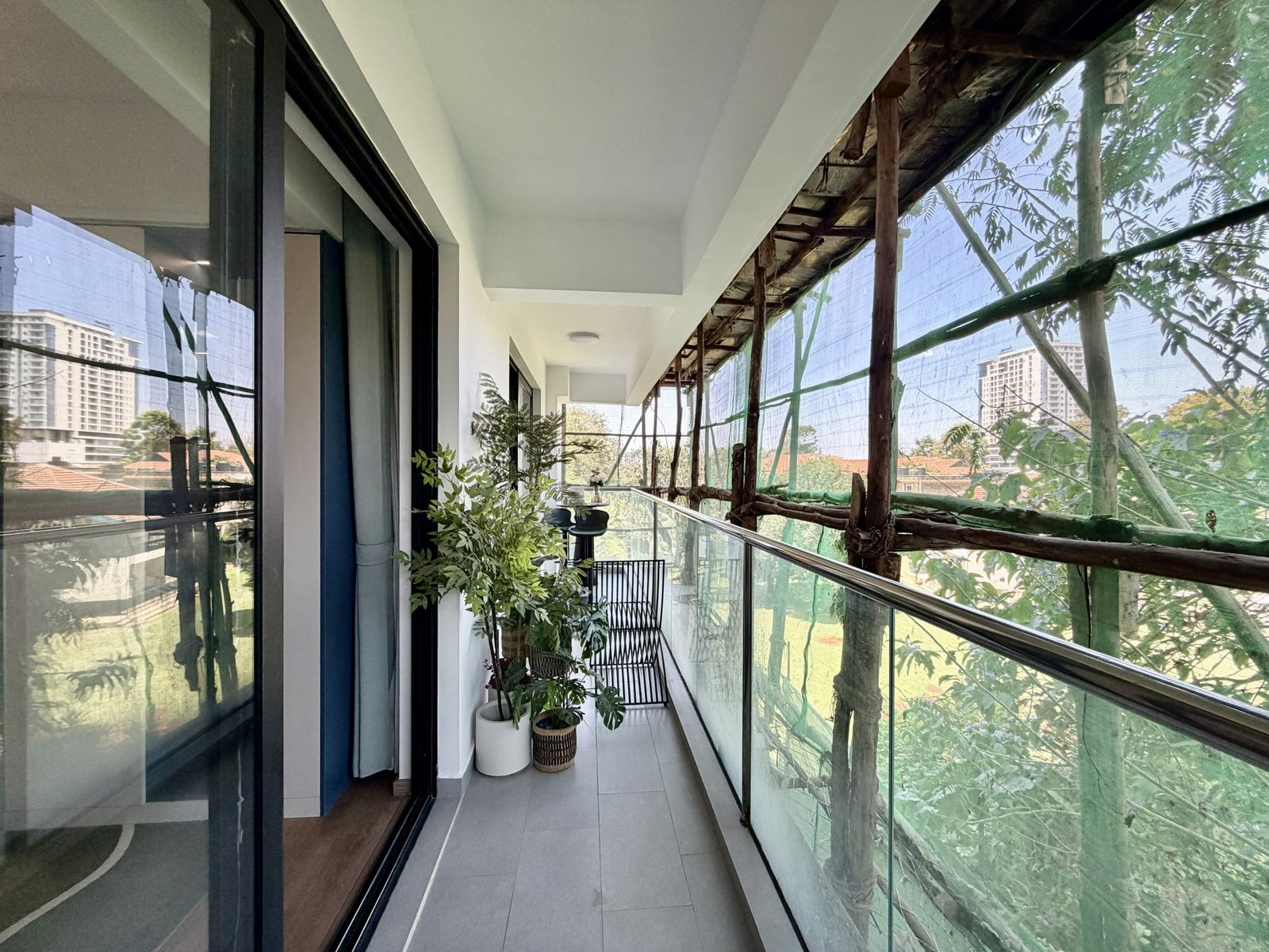 Bedroom balcony area Of 3 bedrooms at Himalaya Horizon Apartments In Westlands