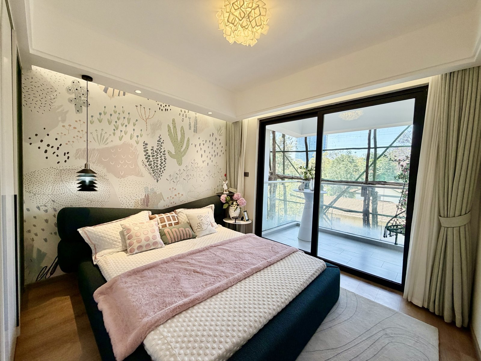 Stylish bedrooms area Of 3 bedrooms at Himalaya Horizon Apartments In Westlands