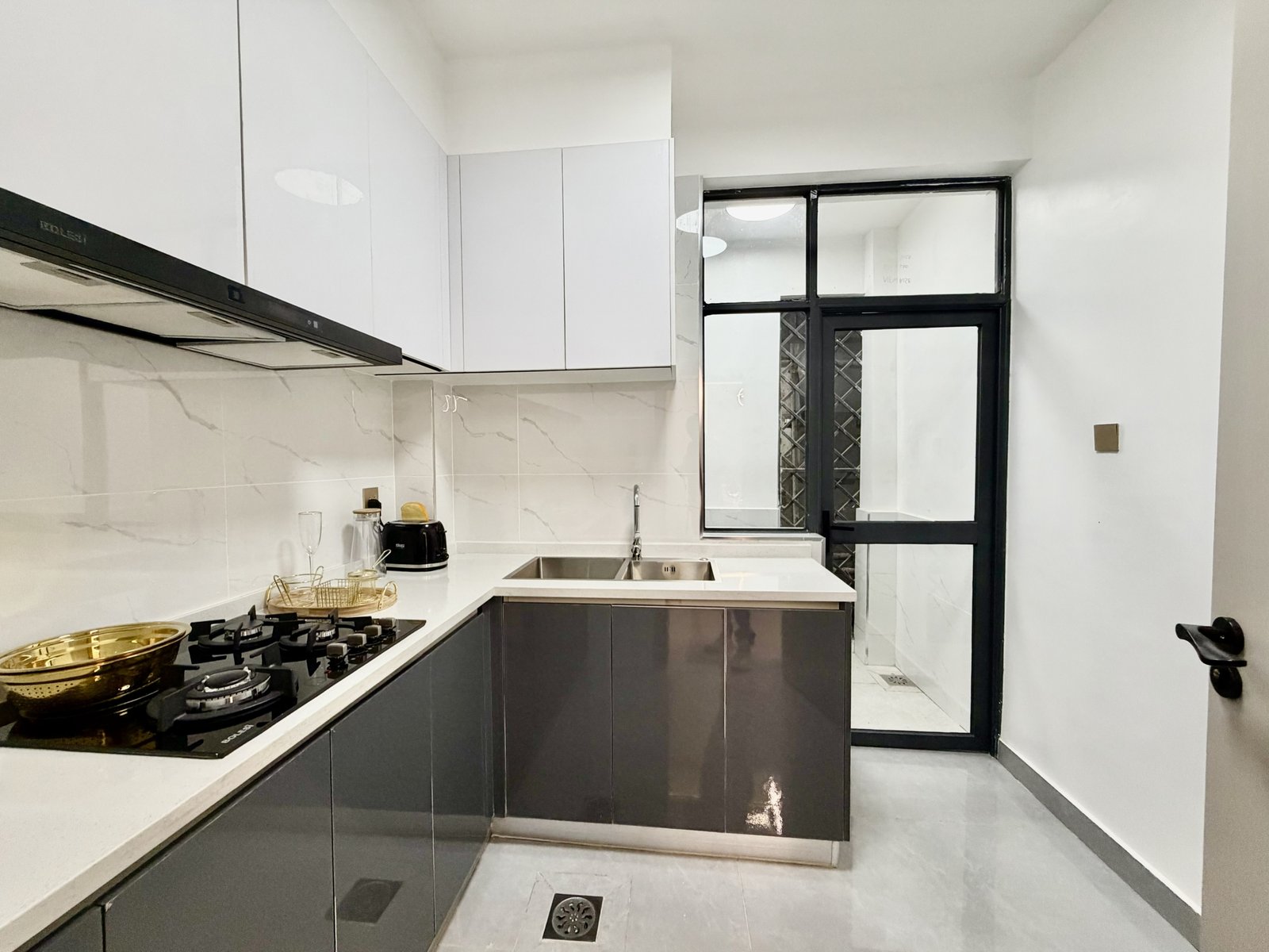 modern designed kitchen of 2 Bedrooms At Citi Rise Residency In Westlands