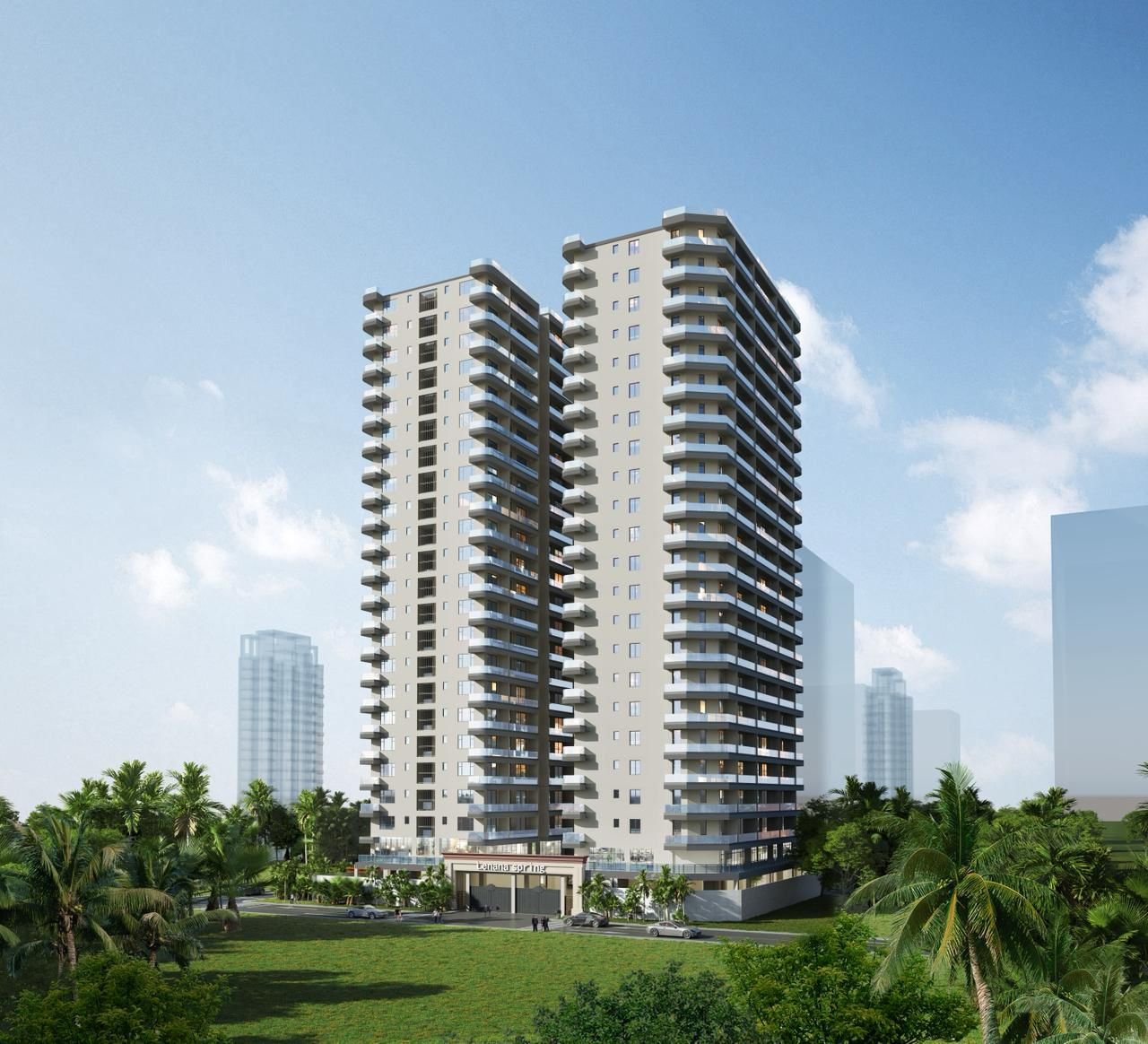 Exterior far view at Lenana Springs Garden In Kilimani