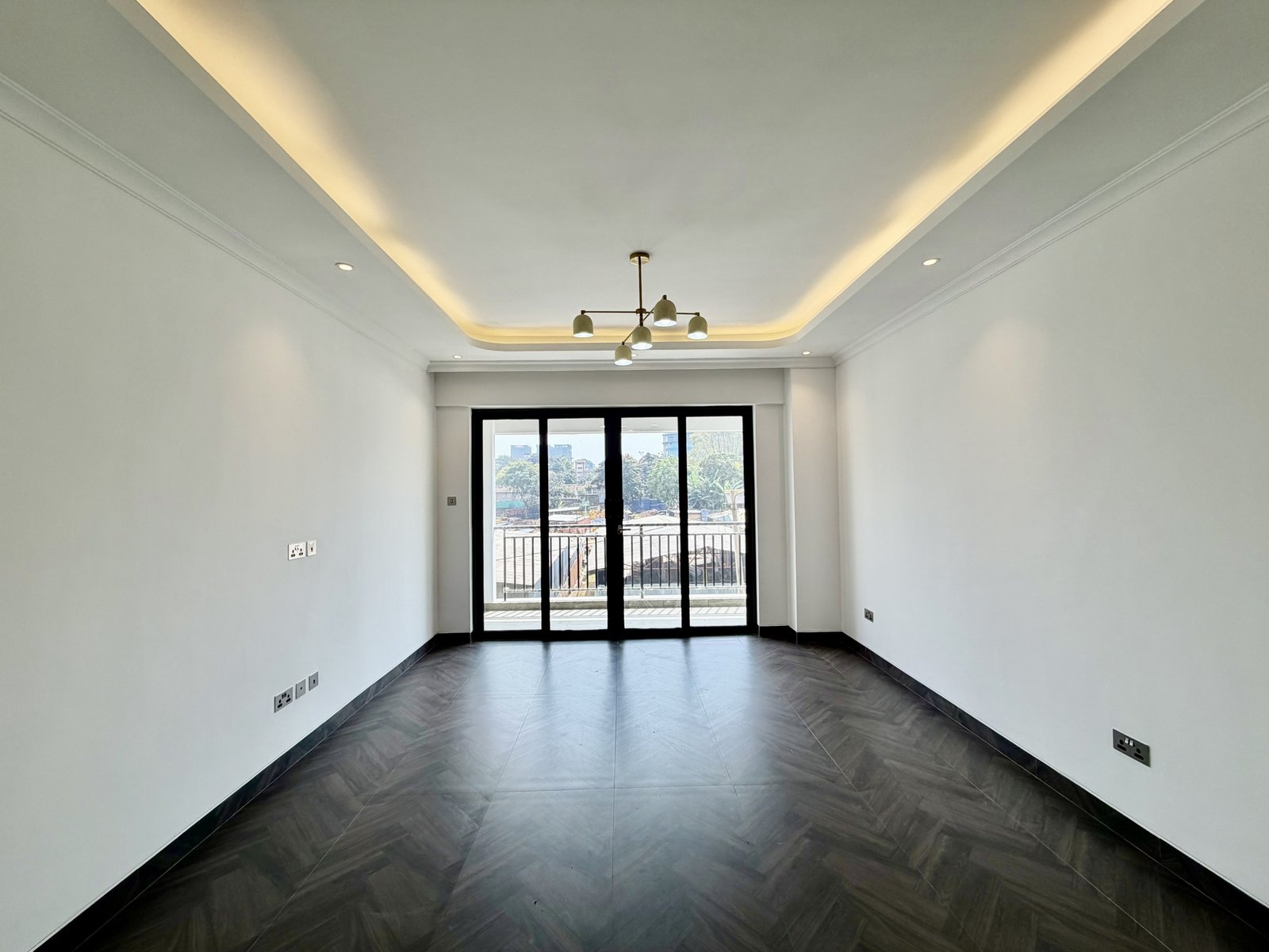 Living room area side view of 2 Bedrooms At Hookwood Residency In Westlands