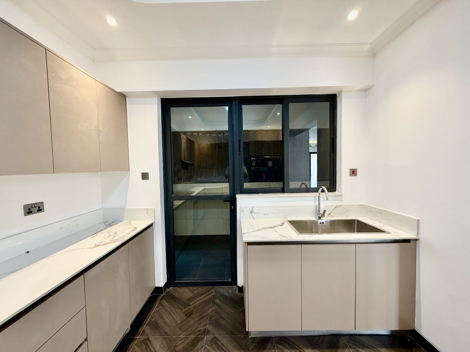 Kitchen area of 2 Bedrooms At Hookwood Residency In Westlands