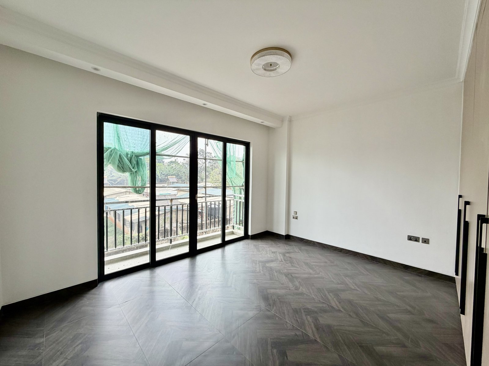 Spacious master bedroom area of 2 Bedrooms At Hookwood Residency In Westlands