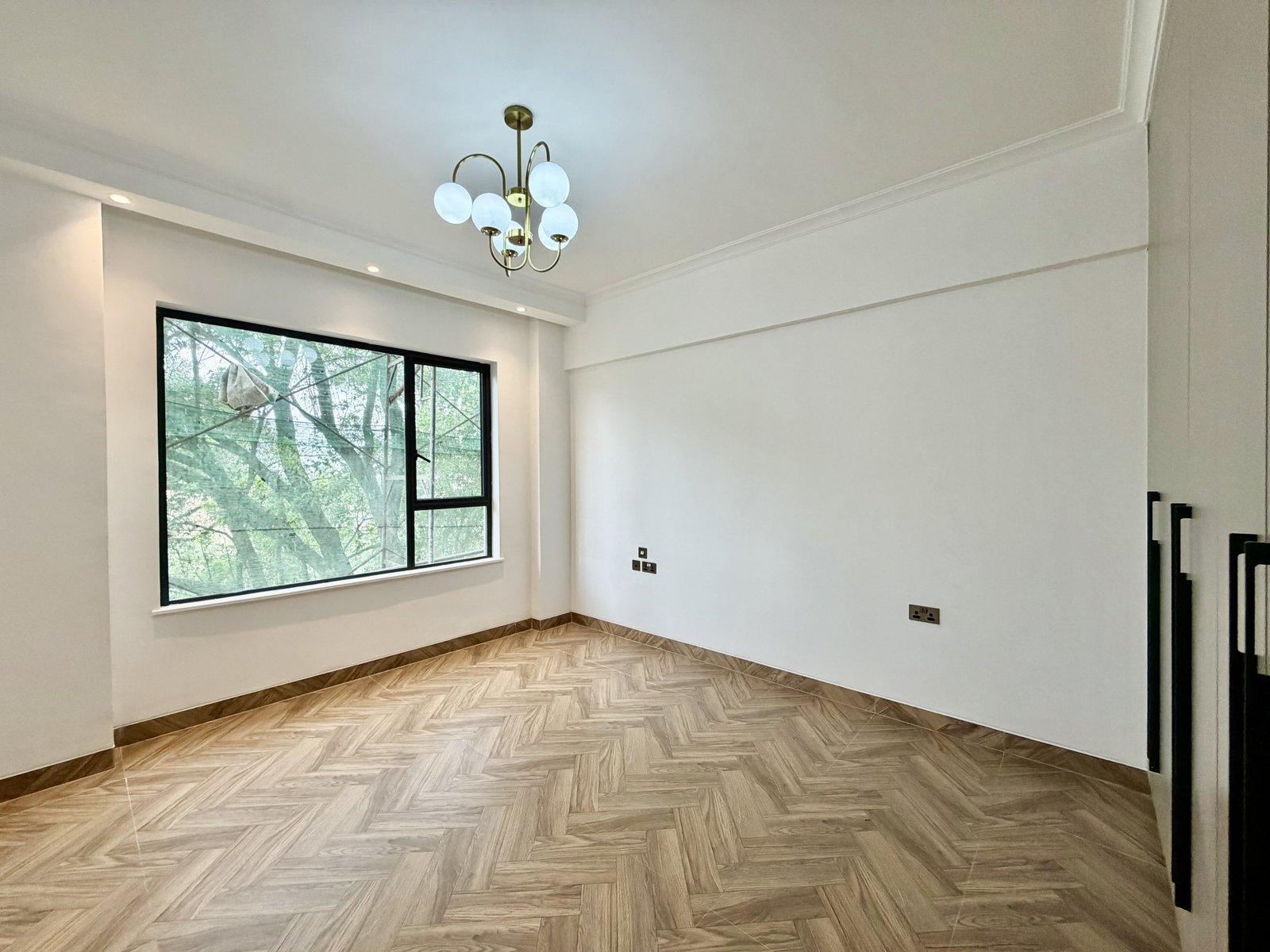 Spacious bedroom areaof 3 bedrooms at Hookwood Residency In Westlands