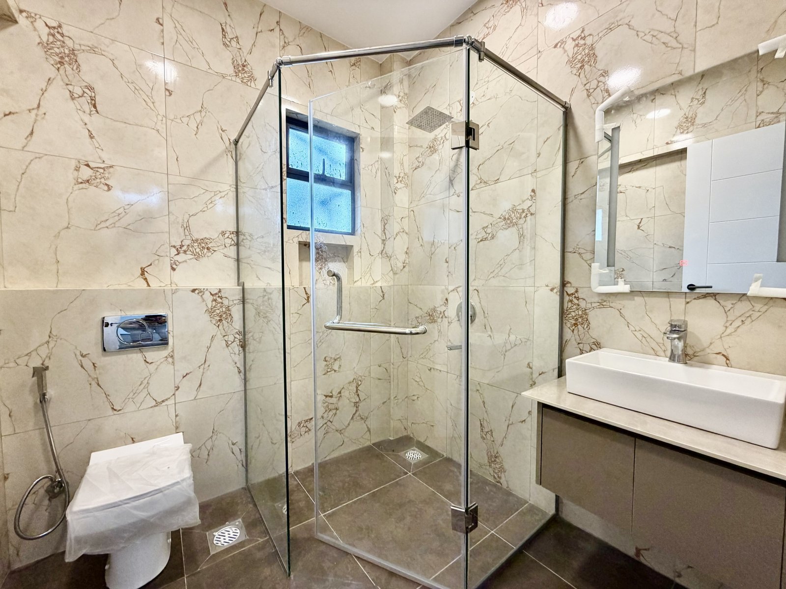 Bathroom area of 3 bedrooms at Hookwood Residency In Westlands