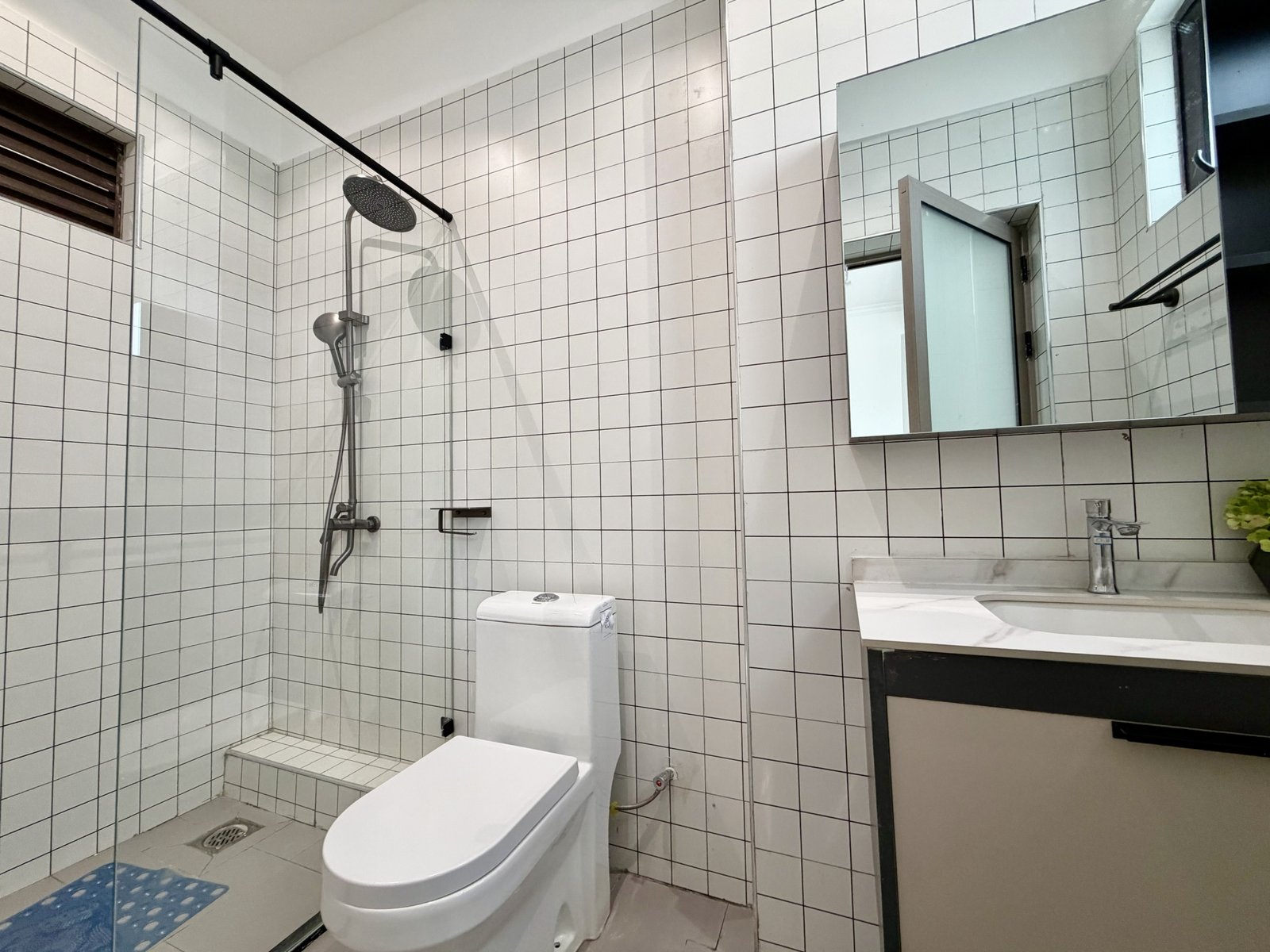 Bathroom at comfy residences in kileleshwa