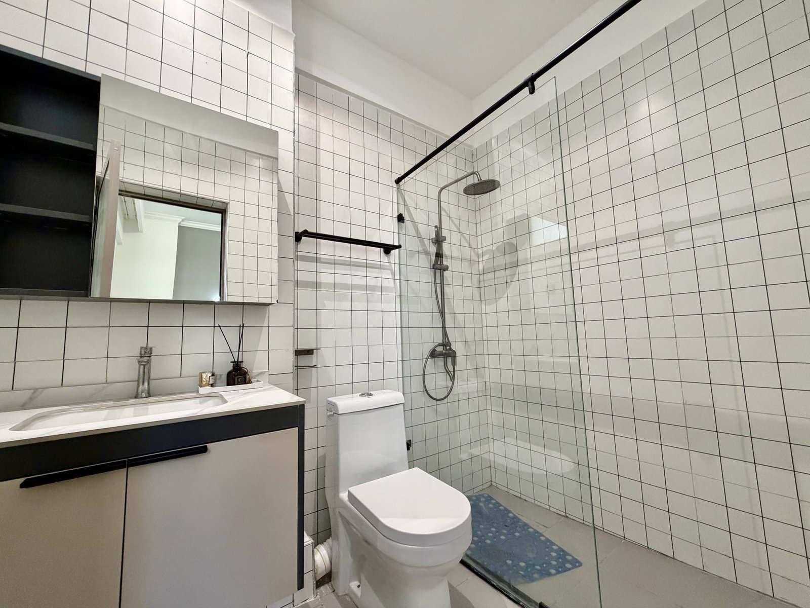 Bathroom at comfy residences in kileleshwa