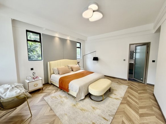 Master bedoom at comfy residences in kileleshwa