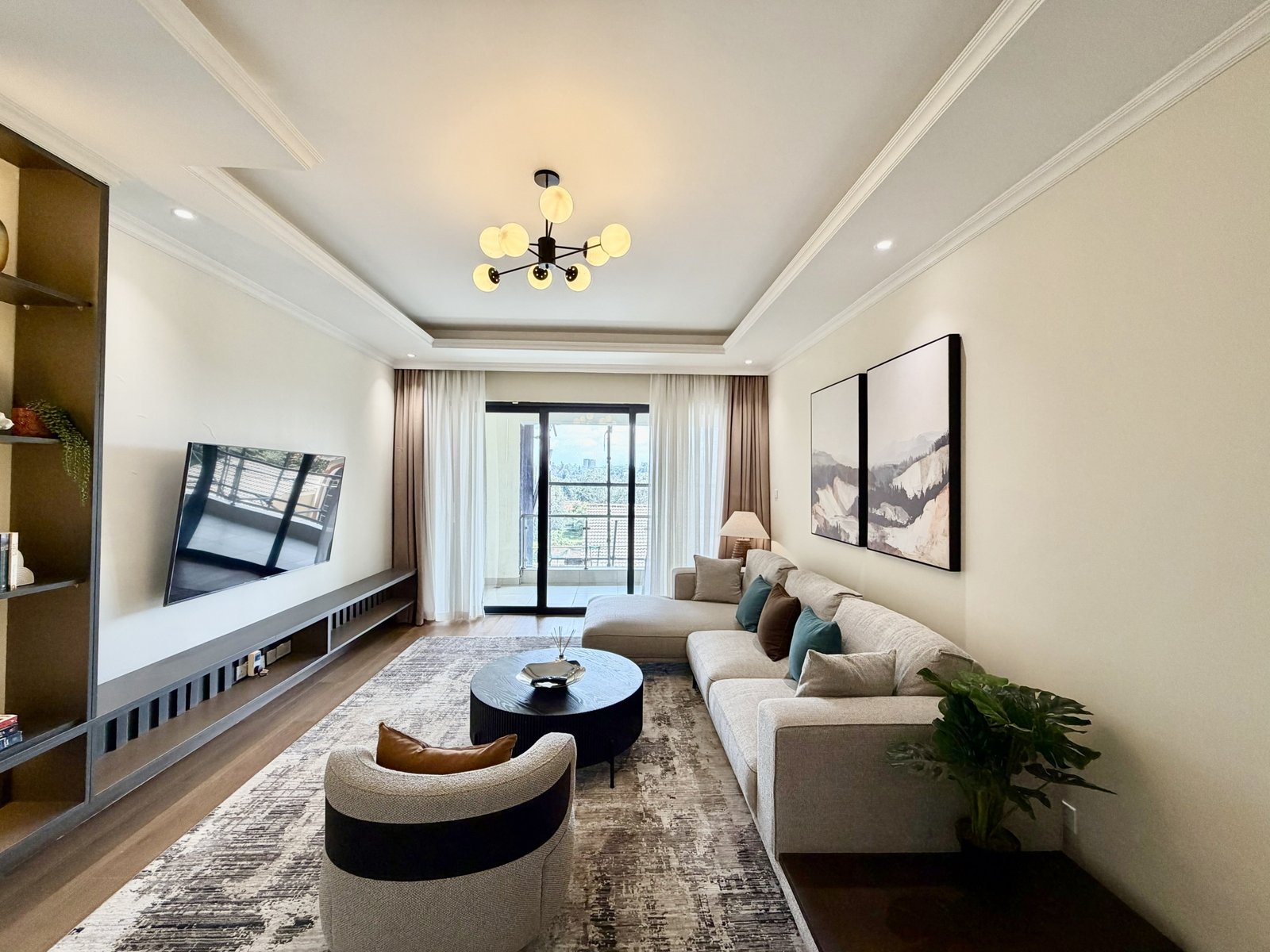 Small sitting room at Beacon By Synina In kileleshwa