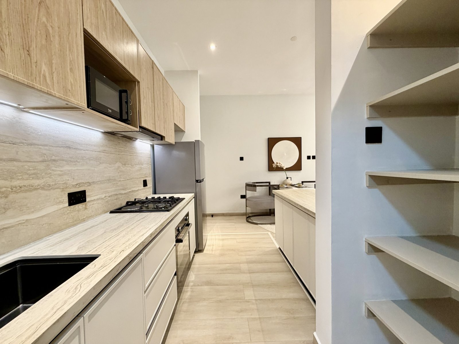 kitchen of 2 bedrooms at Verona Apartments in westlands