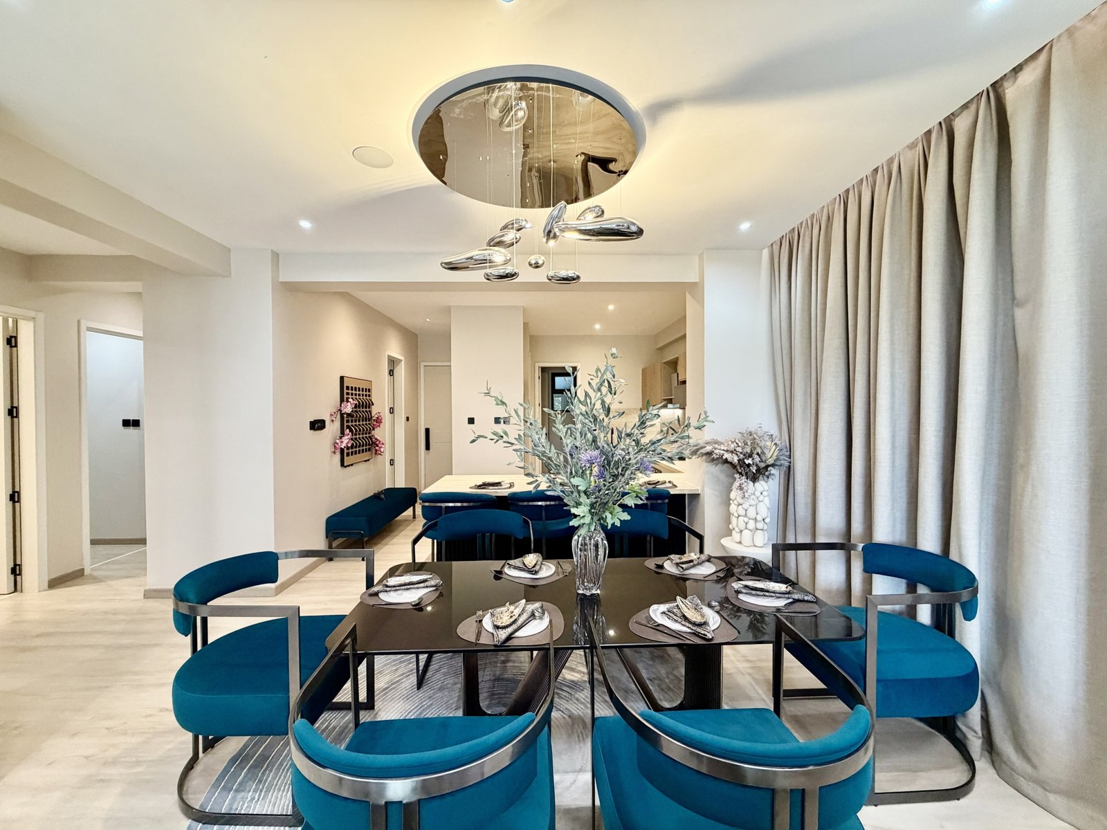 dining area of 3 bedrooms at Verona Apartments in westlands