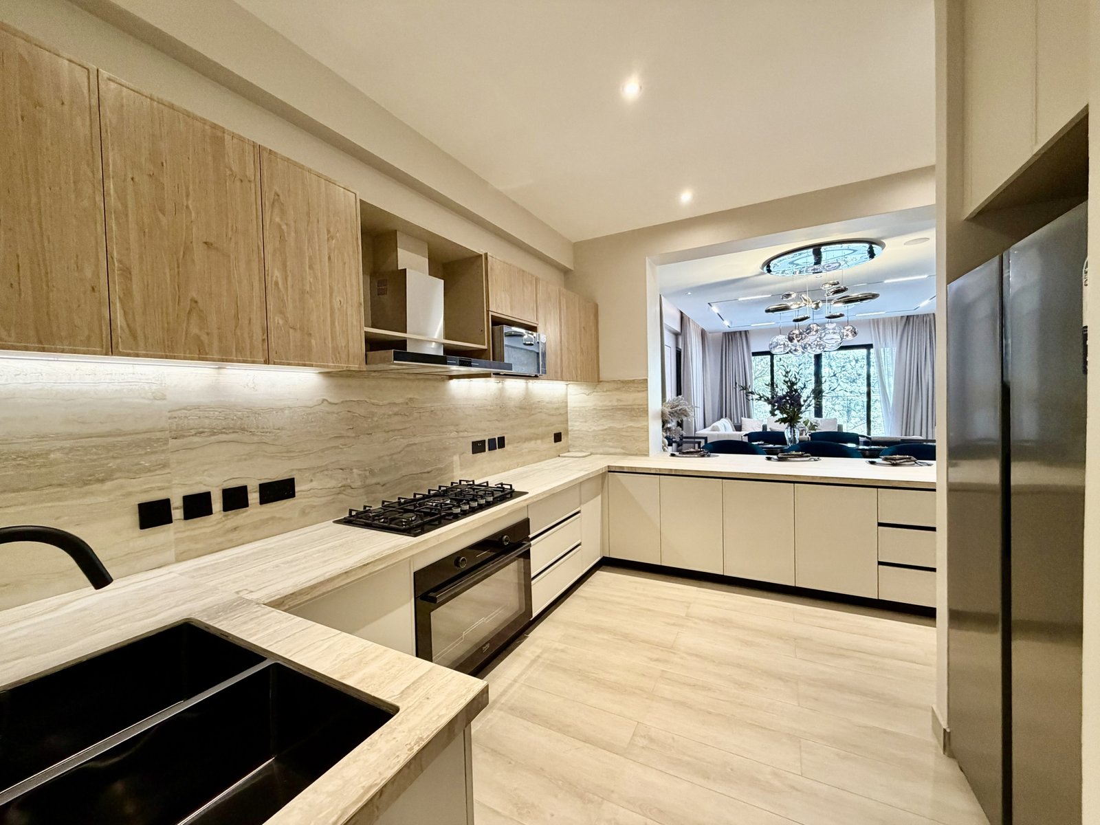 kitchen at Verona Apartments in westlands