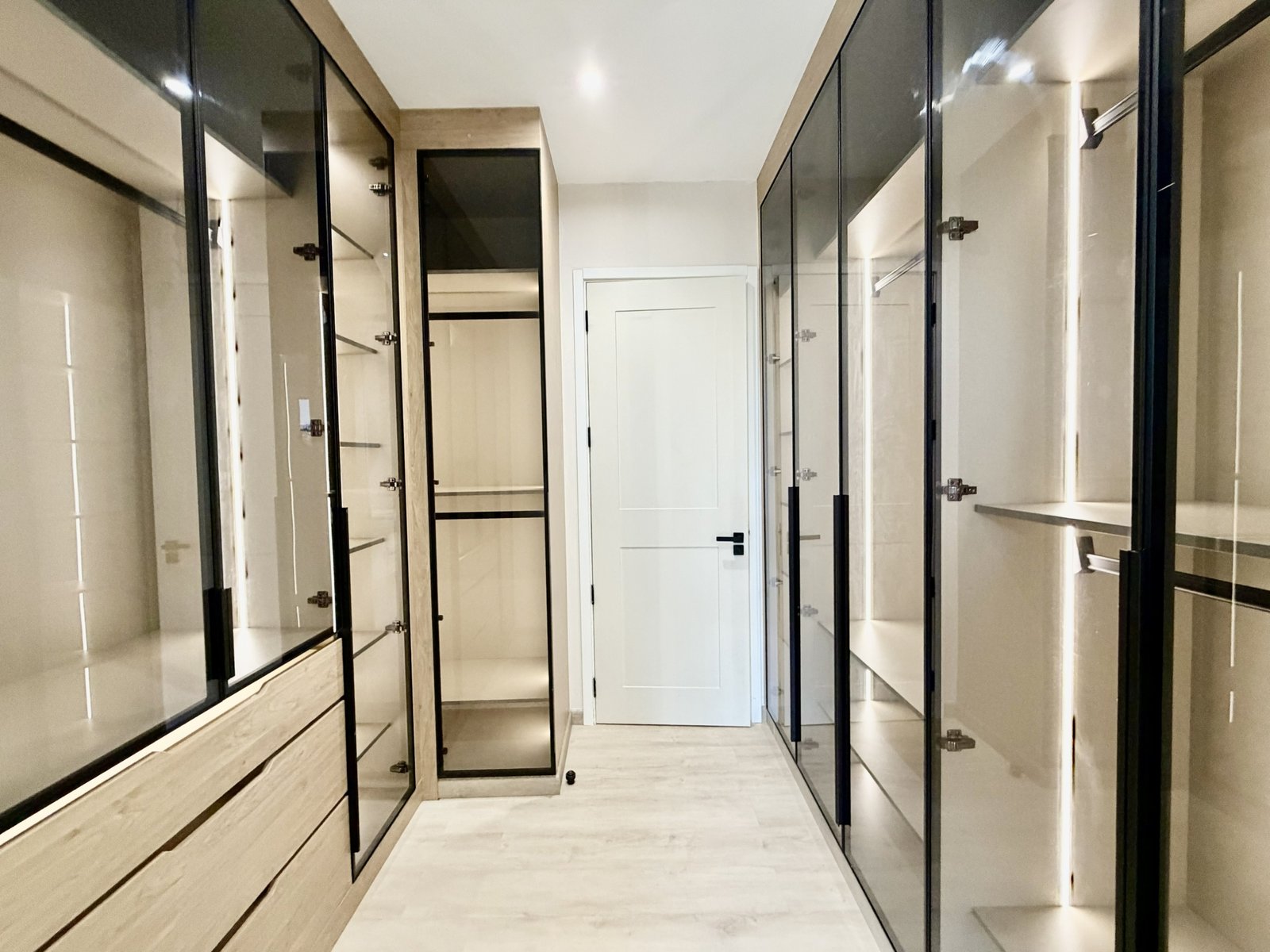 walk in close right side view at Verona Apartments in westlands