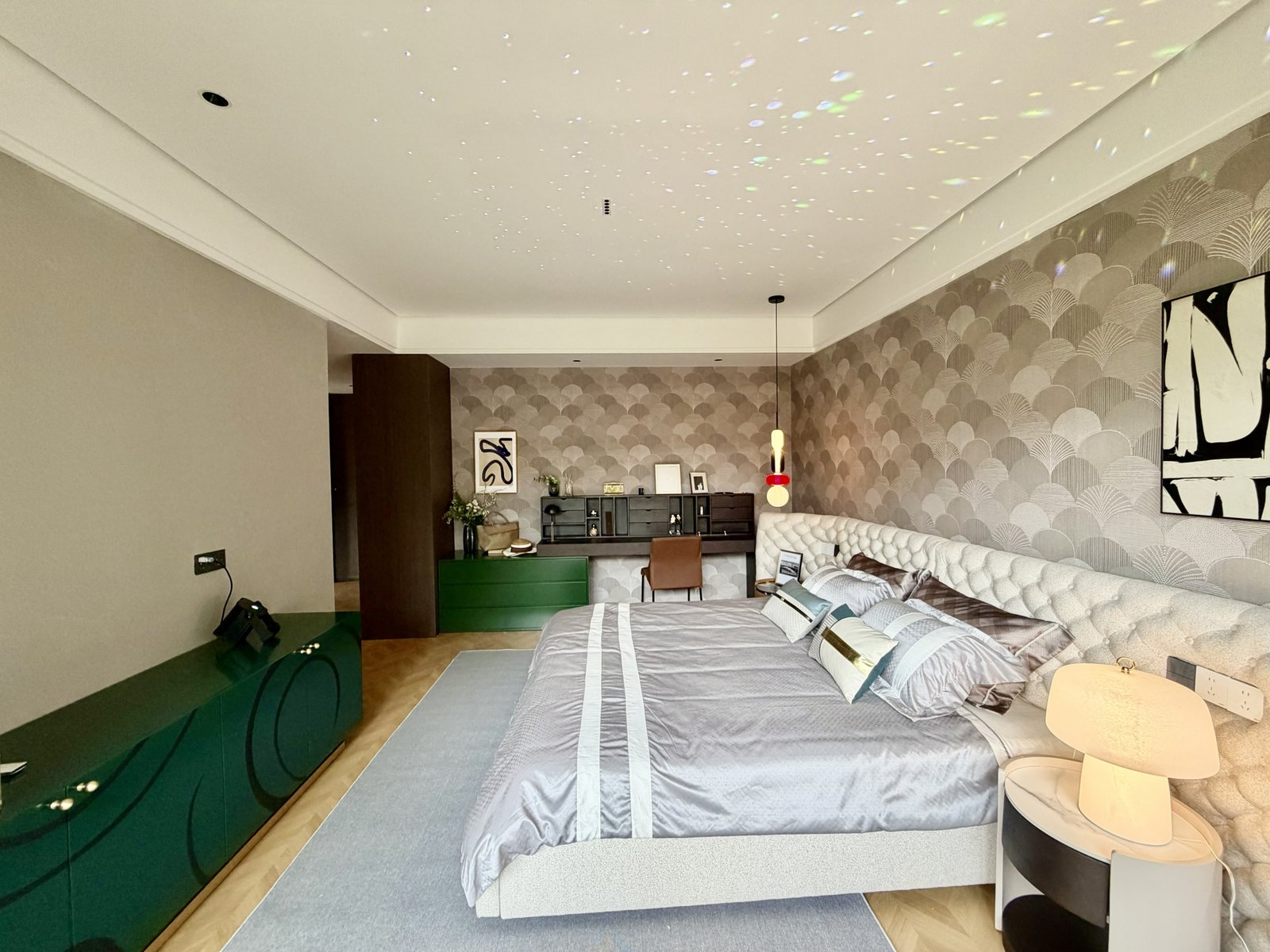 Spacious master bedroom of 4 Bedrooms At Amani Residence In Westlands