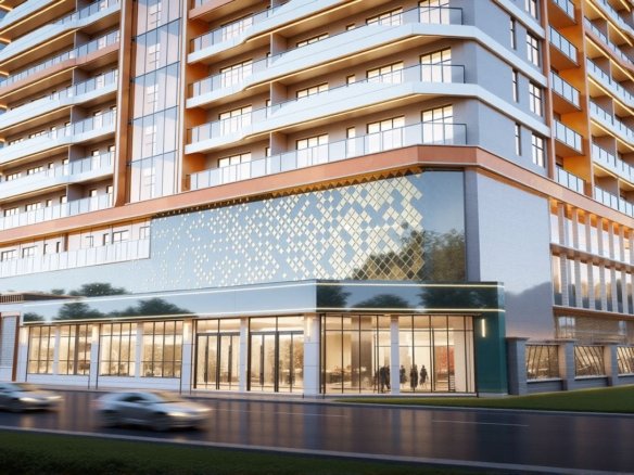 exterior close up view of 5 bedrooms at Limerence Arbor residency in kilimani