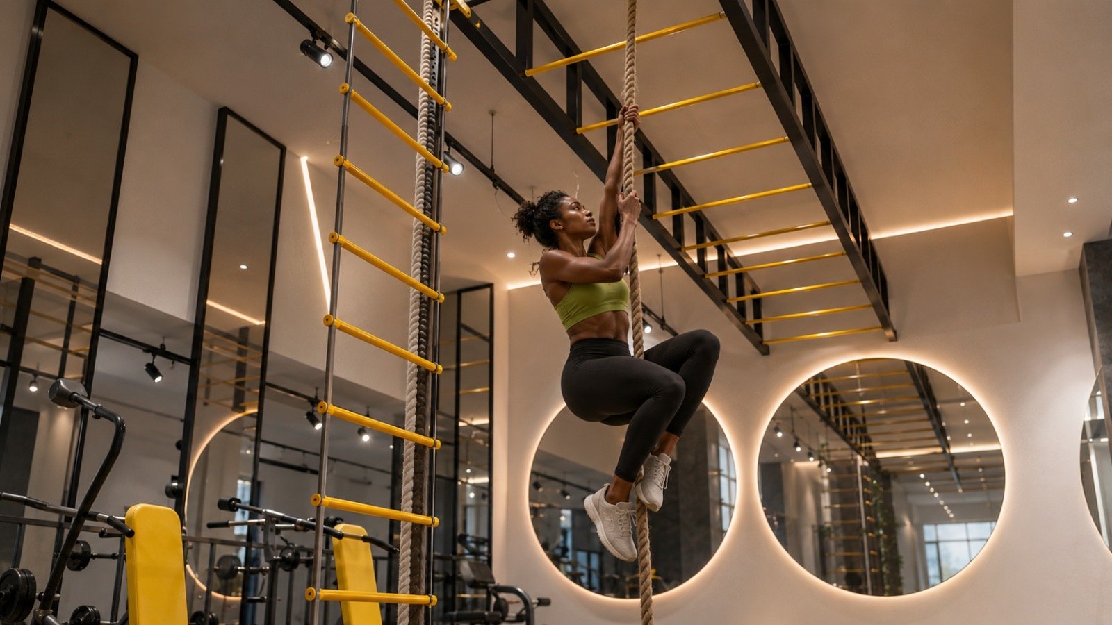 Gym area of 2 bedrooms at Himalaya Halo Apartments In Westlands