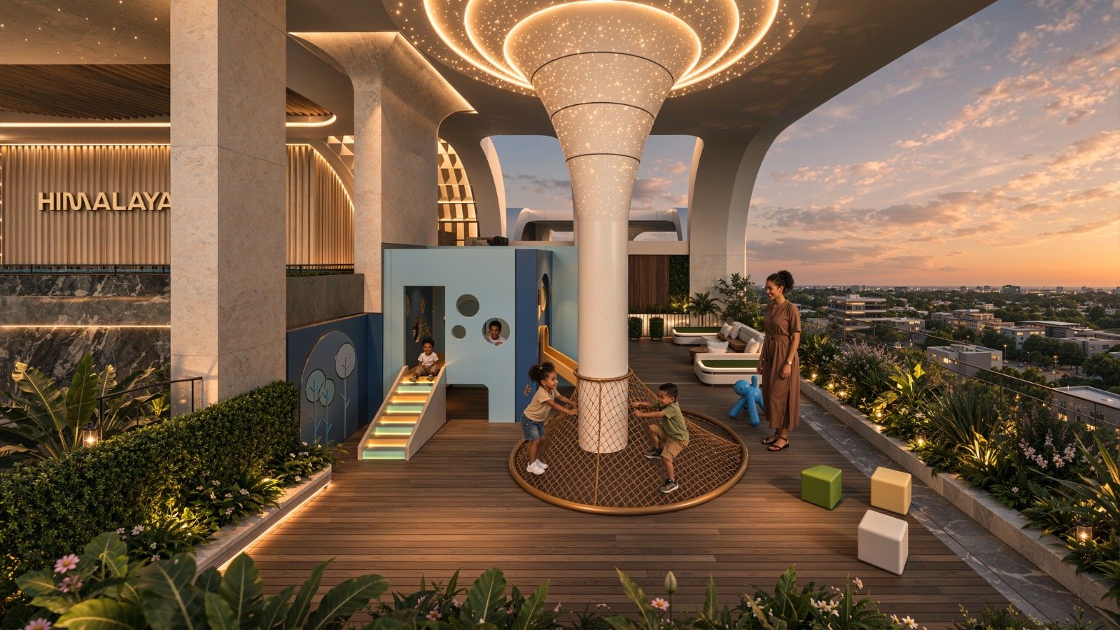 kids area of 2 bedrooms at Himalaya Halo Apartments In Westlands