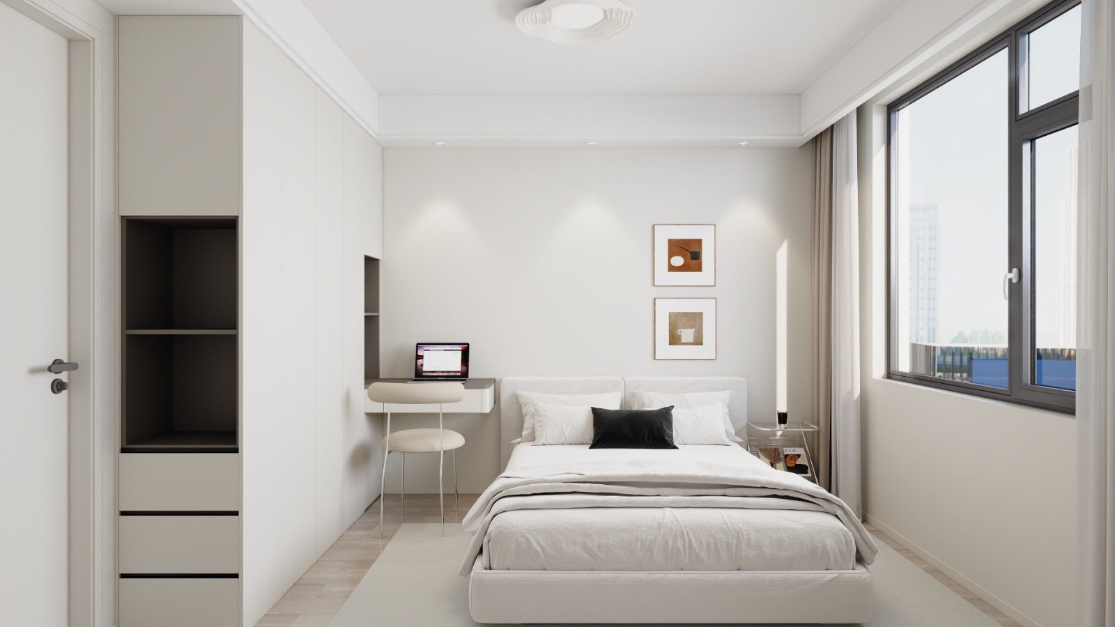 master bedroom of 2 Bedrooms At San Remo Heights In Westlands