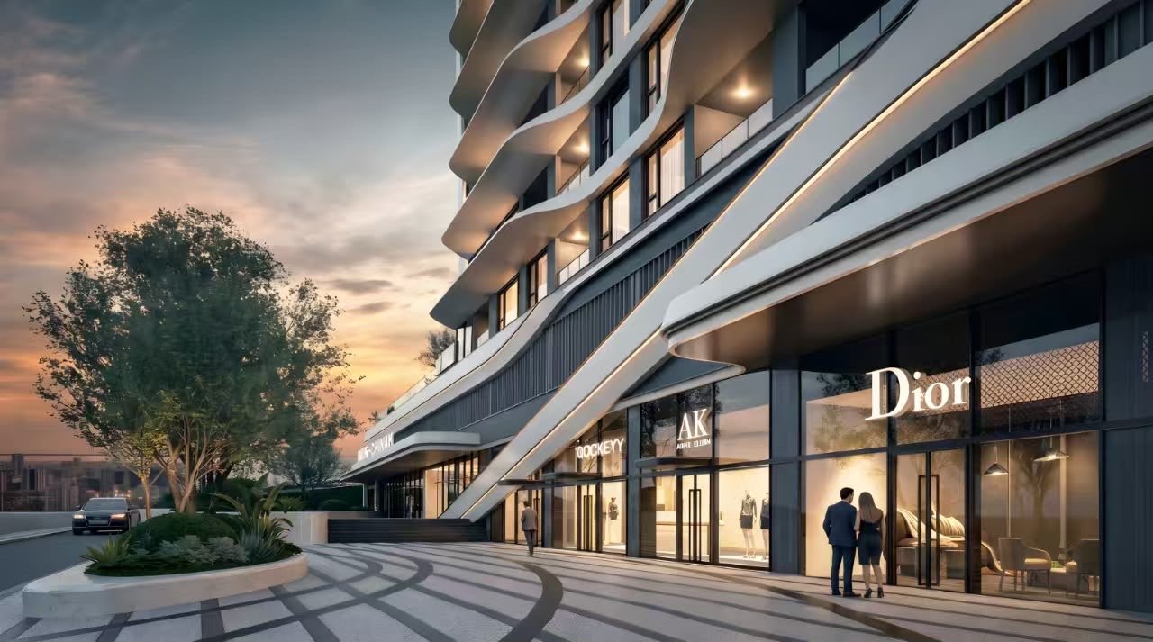Shopping area of 3 bedrooms at Santorini Residences in westlands